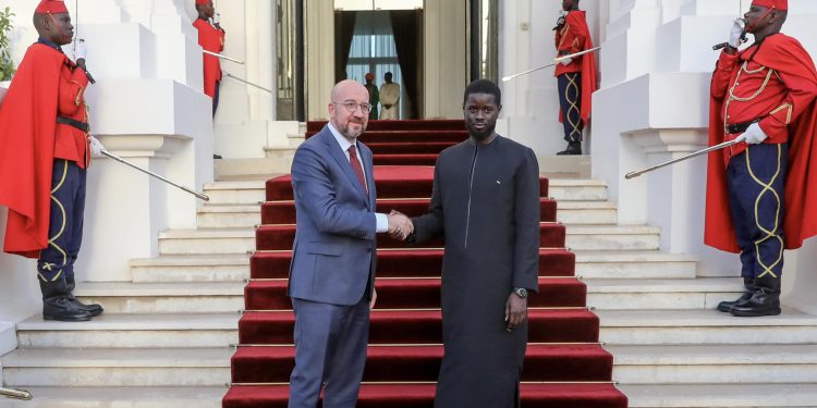 Coopération économique : Diomaye Faye a rencontré Charles Michel