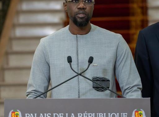 Officiel : Ousmane Sonko nommé Premier Ministre du Sénégal