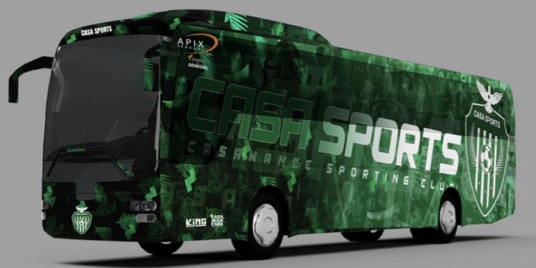 Le président Seydou Sané offre au Casa Sports un bus flambant neuf et ultra moderne
