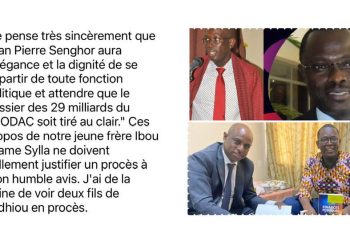 Affaire Ibou Dramé Sylla : Moulaye Touré dans le viseur des proches de Jean Pierre Senghor