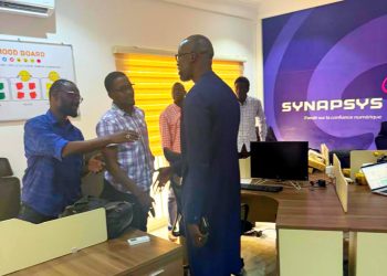 CDC : Visite de contact du nouveau DG Fadilou Keita à Synapsys