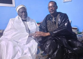 Bignona/ L&rsquo;imam Nfansou Bodian et le Maire Mame Boye Diao : chaude poignée de main entre le Père et le fils