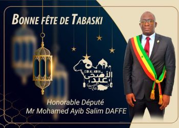 Tabaski 2024/ Député Ayib Daffé: «Que Dieu nous pardonne et accepte nos prières»