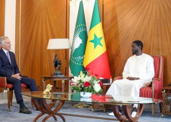 Audience au Palais : le Président Diomaye Faye reçoit Tony Blair