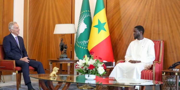 Audience au Palais : le Président Diomaye Faye reçoit Tony Blair
