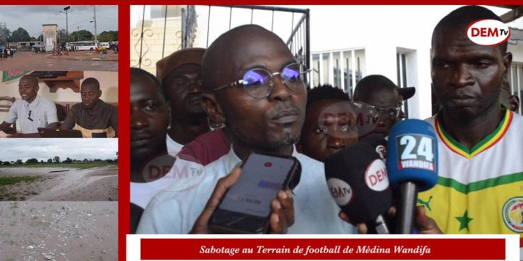 Médina Wandifa : Le Collectif pour la défense des intérêts du village dénonce le vandalisme du terrain de football