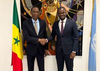 États-Unis :  El Hadji Omar Massaly reçu par l’Ambassadeur Cheikh Niang