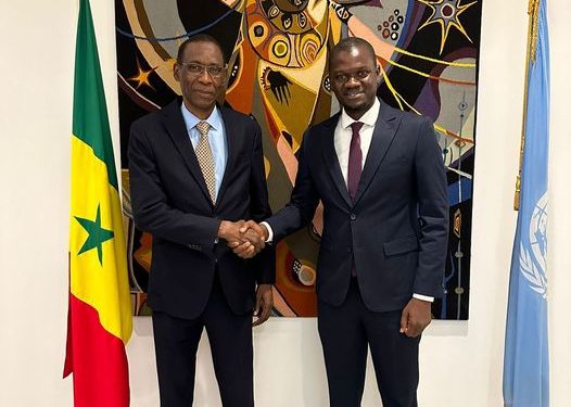 États-Unis :  El Hadji Omar Massaly reçu par l’Ambassadeur Cheikh Niang