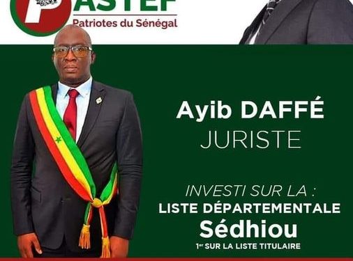 Sédhiou – Pape Diakhaté : «Ayib Daffé doit beaucoup travailler à convaincre les militants et sympathisants à aller voter»