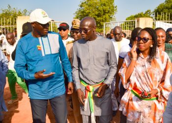 Sédhiou : Réception de la pelouse du stade Papis Demba Cissé, une étape clé pour le football local