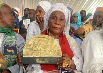 Kaolack : Madame Sadio Fanné honorée par le président de la République du Sénégal