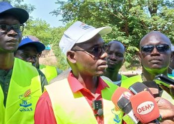 Sédhiou : Mobilisation citoyenne pour sécuriser un canal traversant le cimetière de Jules-Counda