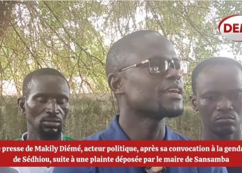 Sédhiou : Makily Diémé dénonce une plainte « vide » du maire de Sansamba