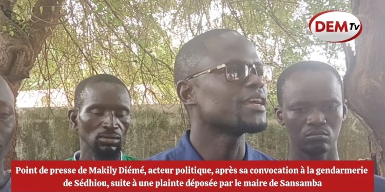 Sédhiou : Makily Diémé dénonce une plainte « vide » du maire de Sansamba