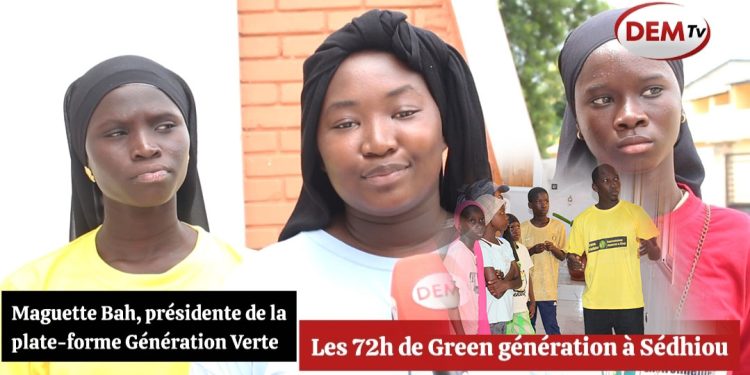 Sédhiou : 72 heures d’activités environnementales initiées par Green Generation
