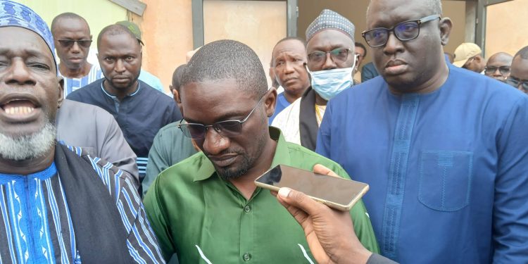Levée du corps de Moussa Dramé : oraison funèbre
