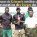 Sédhiou : Les jeunes de Kabeumb mobilisés pour la restauration des berges du fleuve
