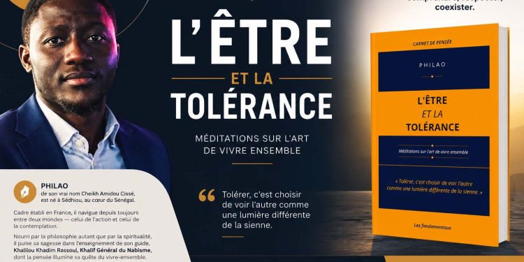 Philao fait son entrée en littérature avec « L’Être et la Tolérance »